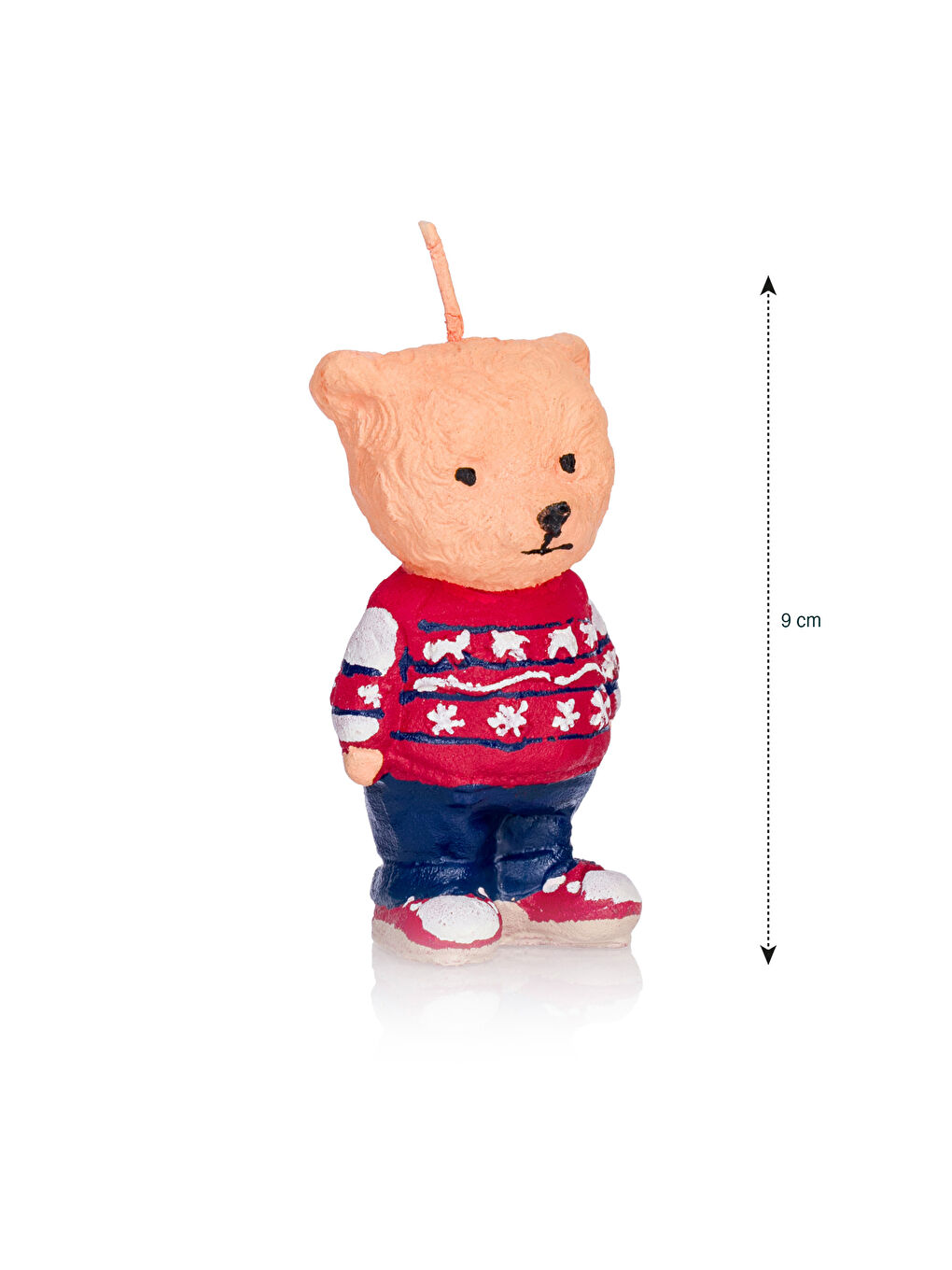 LCW HOME Karışık Ayı Teddy Baskılı Dekoratif Mum 9 Cm - 3