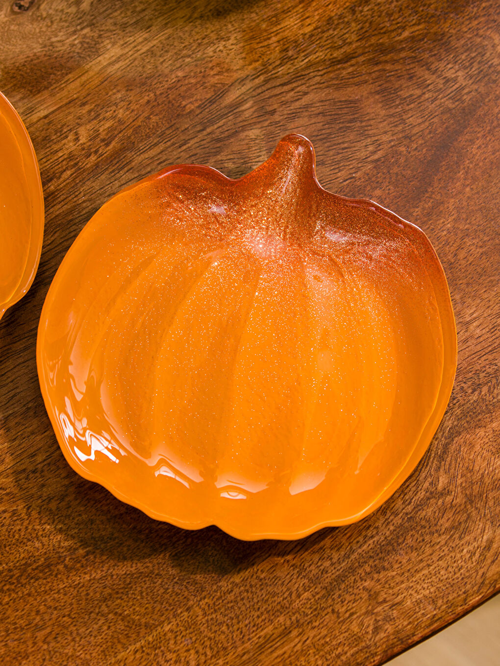 Комплект стъклени купи с форма на тиква, 2 опаковки-1