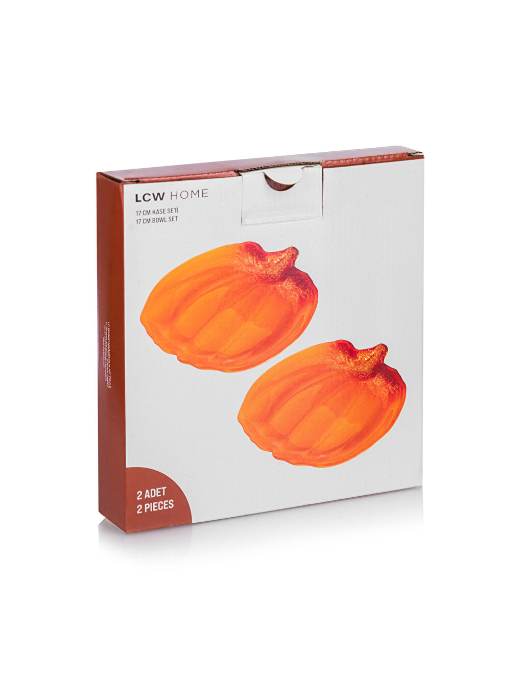 Комплект стъклени купи с форма на тиква, 2 опаковки-3