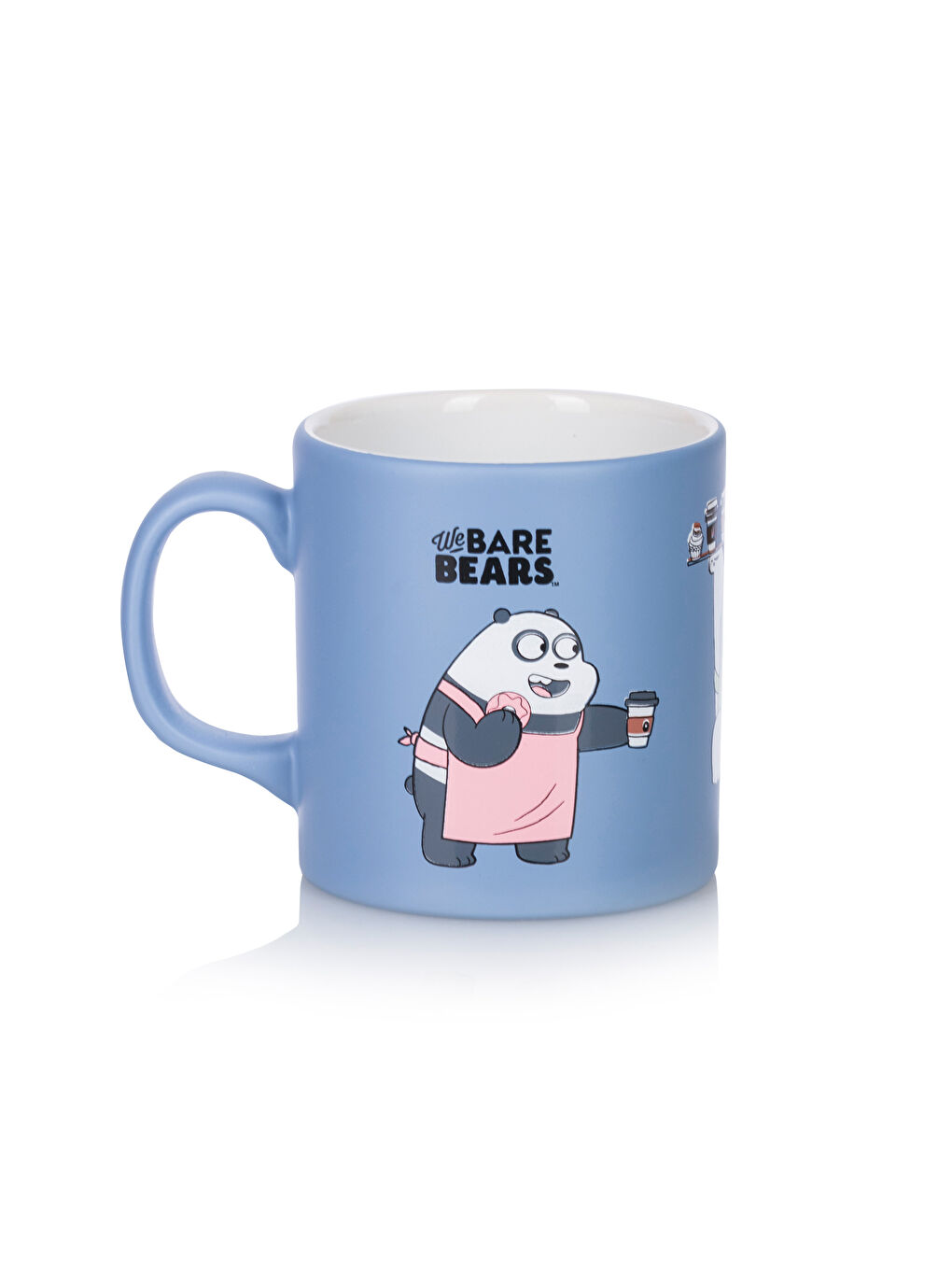 LCW HOME Mavi We Bare Bears Baskılı Seramik Kupa 320 Ml - 5