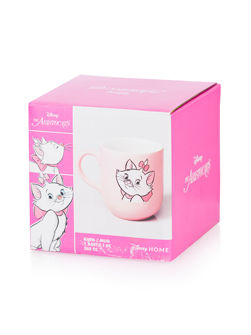 LCW HOME Açık Pembe Aristo Cat Seramik Kupa 365 Ml - 3