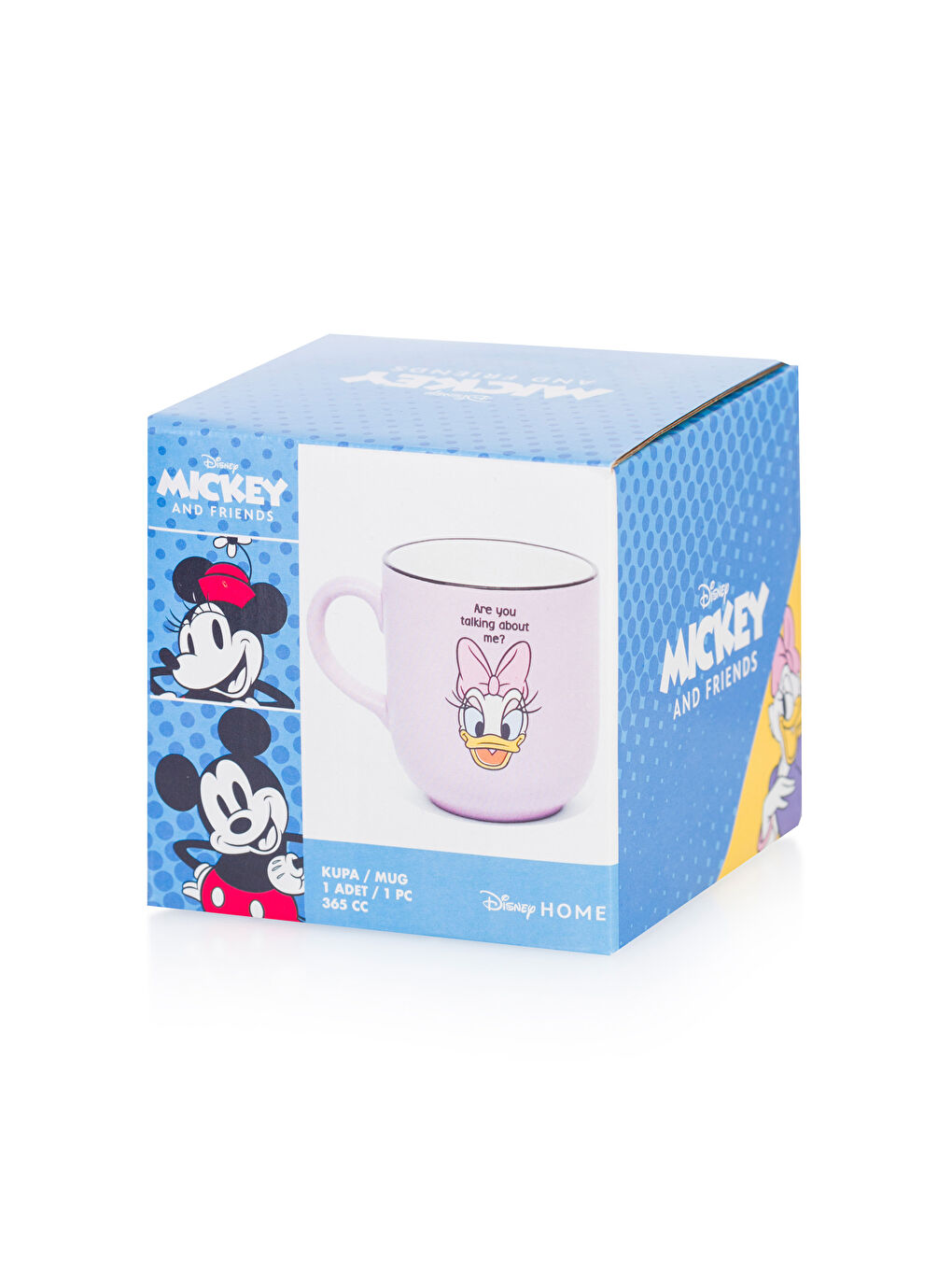 LCW HOME Lila Daisy Duck Baskılı Seramik Kupa 365 Ml - 3