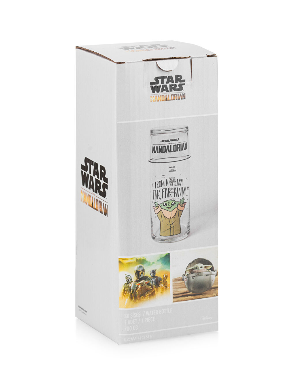 LCW HOME Karışık Baskılı Star Wars Baskılı Cam Sürahi 700 Ml - 5