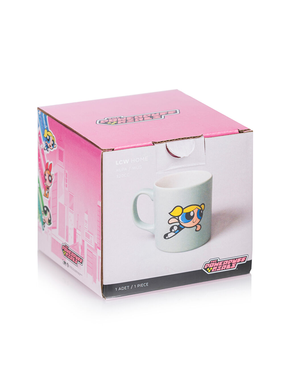 LCW HOME Buz Mavisi Powerpuff Girls Baskılı Seramik Kupa 320 ml - 3