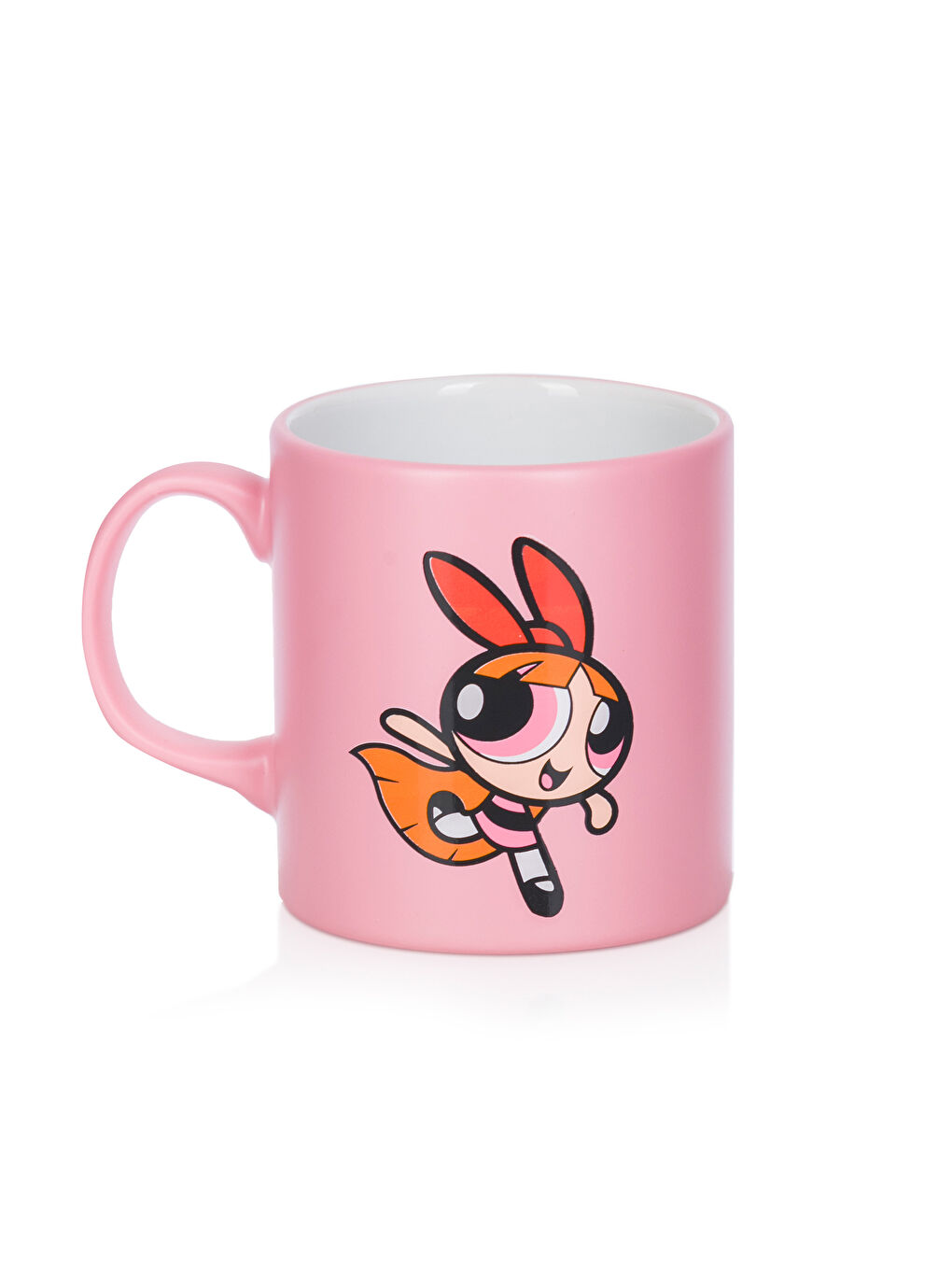 Pembe Powerpuff Girls Baskılı Seramik Kupa 320 ml-4