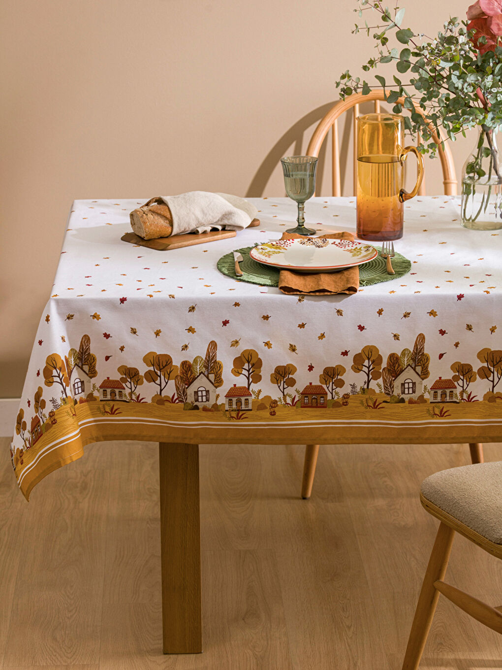 Printed Tablecloth 150x220 cm-1