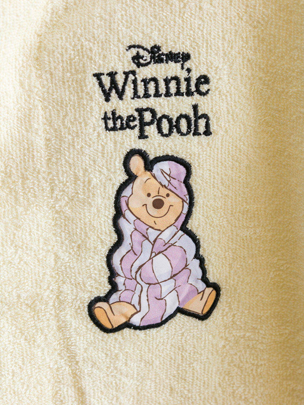 Winnie The Pooh Embroidered Girls' Bathrobe -W4FP34Z4-FEY
