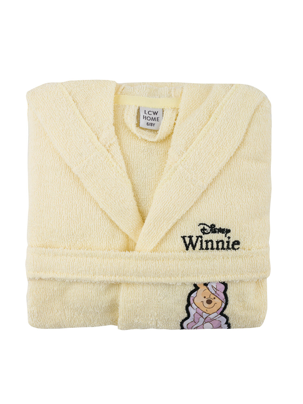 Winnie The Pooh Embroidered Girls' Bathrobe -W4FP34Z4-FEY