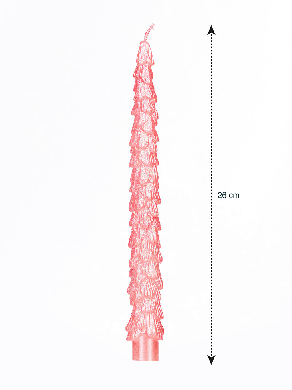 LCW HOME Çam Ağacı Figürlü Dekoratif Mum 2'li 26 cm -W4FQ47Z8-YFZ