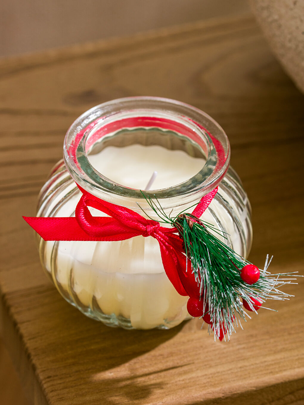 Lumânare Decorativă Tematică de Crăciun 9 cm-2