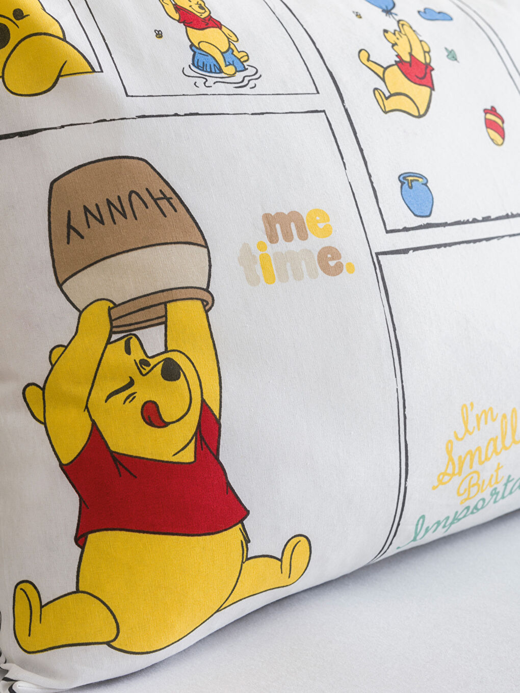 LCW HOME Karışık Baskılı Winnie the Pooh Baskılı Tek Kişilik Nevresim Seti - 3