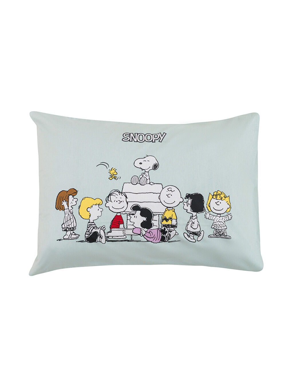 LCW HOME Karışık Baskılı Snoopy Baskılı Yastık Kılıfı 2'li 50x70 Cm - 4