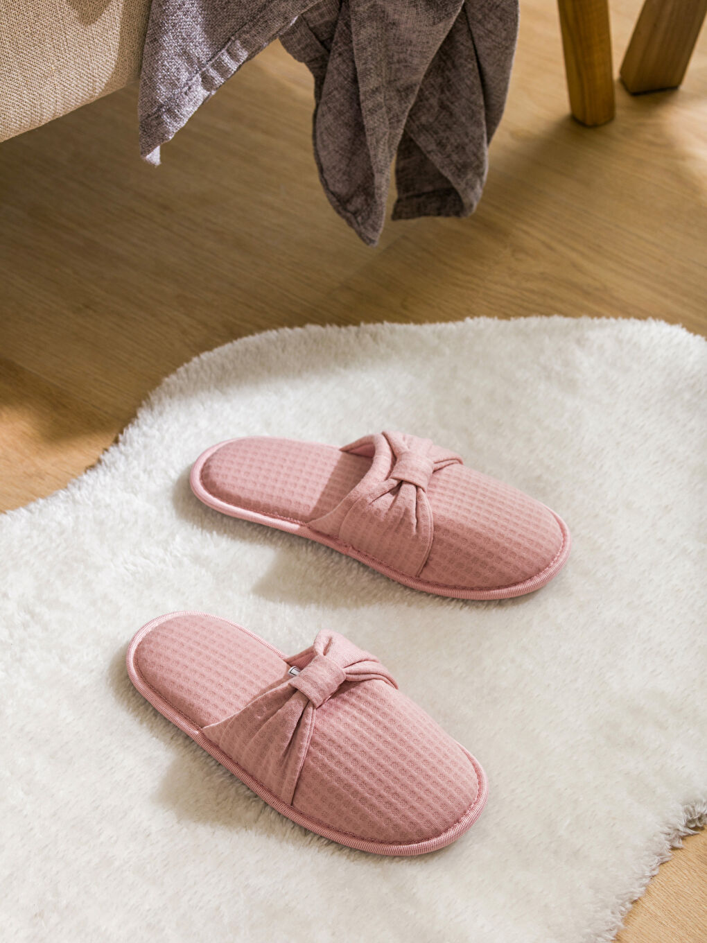 LCW STEPS Bow Detailed Women's Home Slippers -W4GG62Z8-MA6