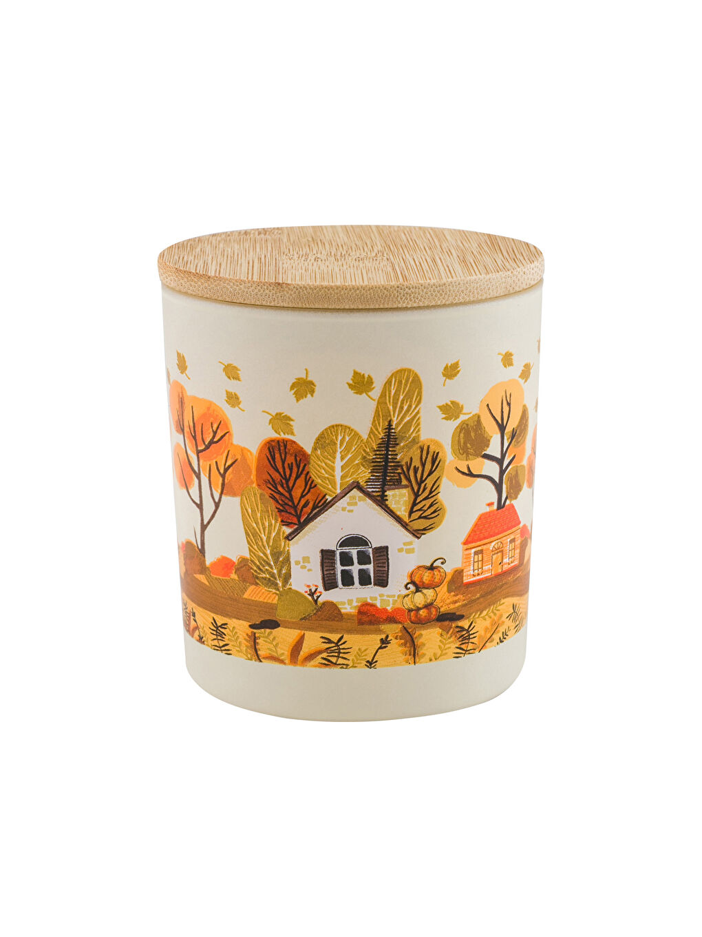 Štampana Sveća u Čaši sa Poklopcem-4