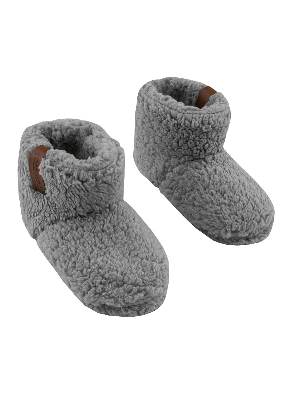 Plain Plush Women's Home Slipper Boots-5