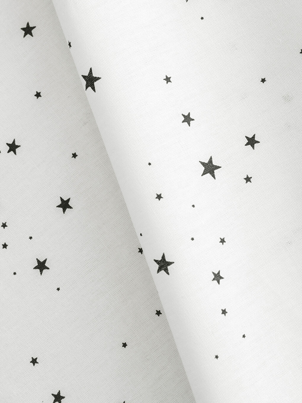 LCW HOME Sky Printed Single Fitted Bed Sheet -W4H360Z8-LQJ