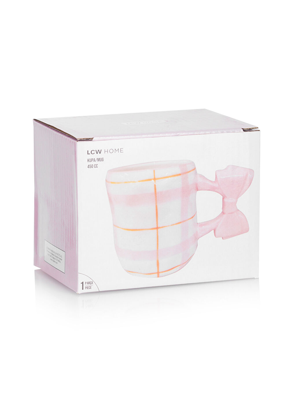 LCW HOME Pembe Desenli Seramik Kupa 320 Ml - 3