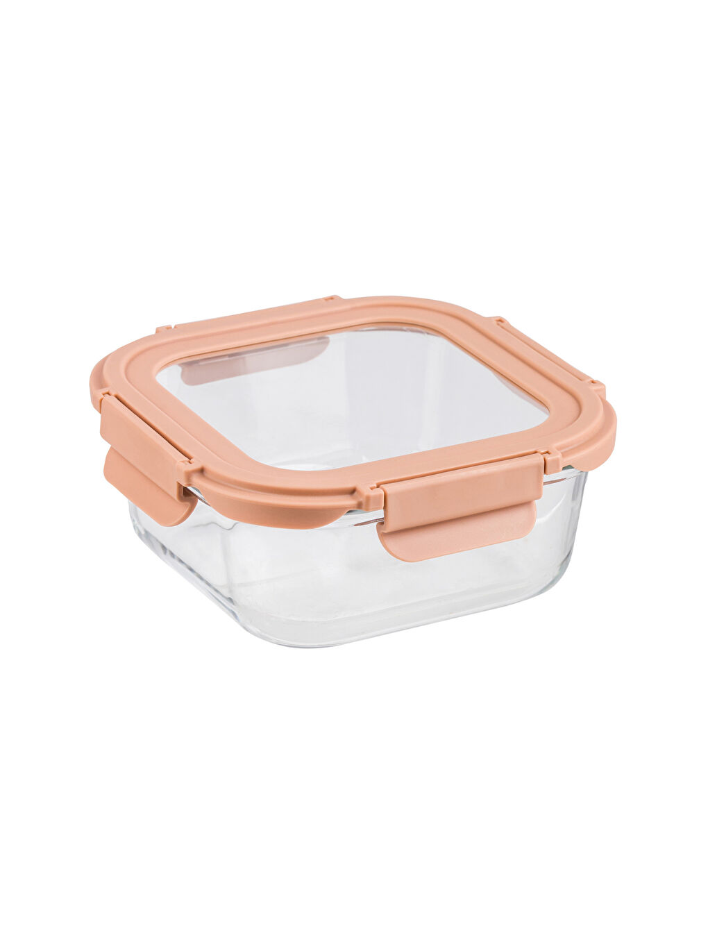 LCW HOME Renksiz Kilit Kapaklı Cam Saklama Kabı 520 ml - 3