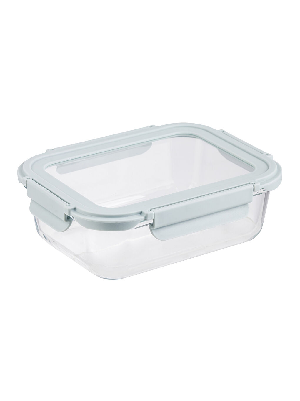 LCW HOME Renksiz Kilit Kapaklı Cam Saklama Kabı 1050 ml - 3