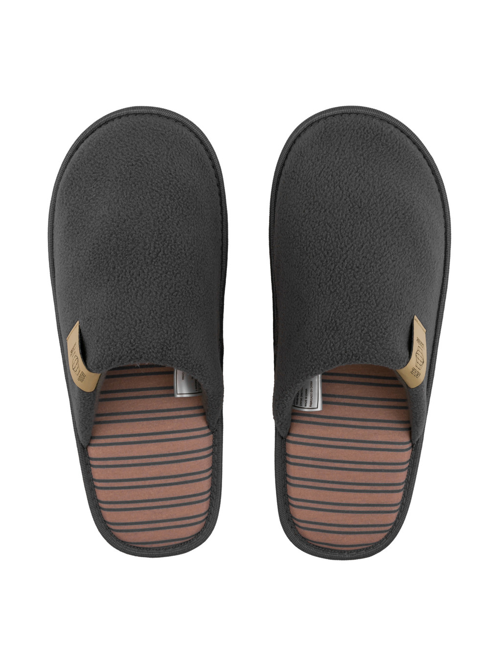 Striped Men's Home Slippers-5
