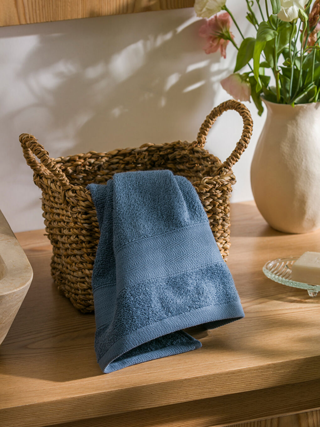 LCW HOME Cotton Face Towel 50x80 cm -W4HS51Z8-V52