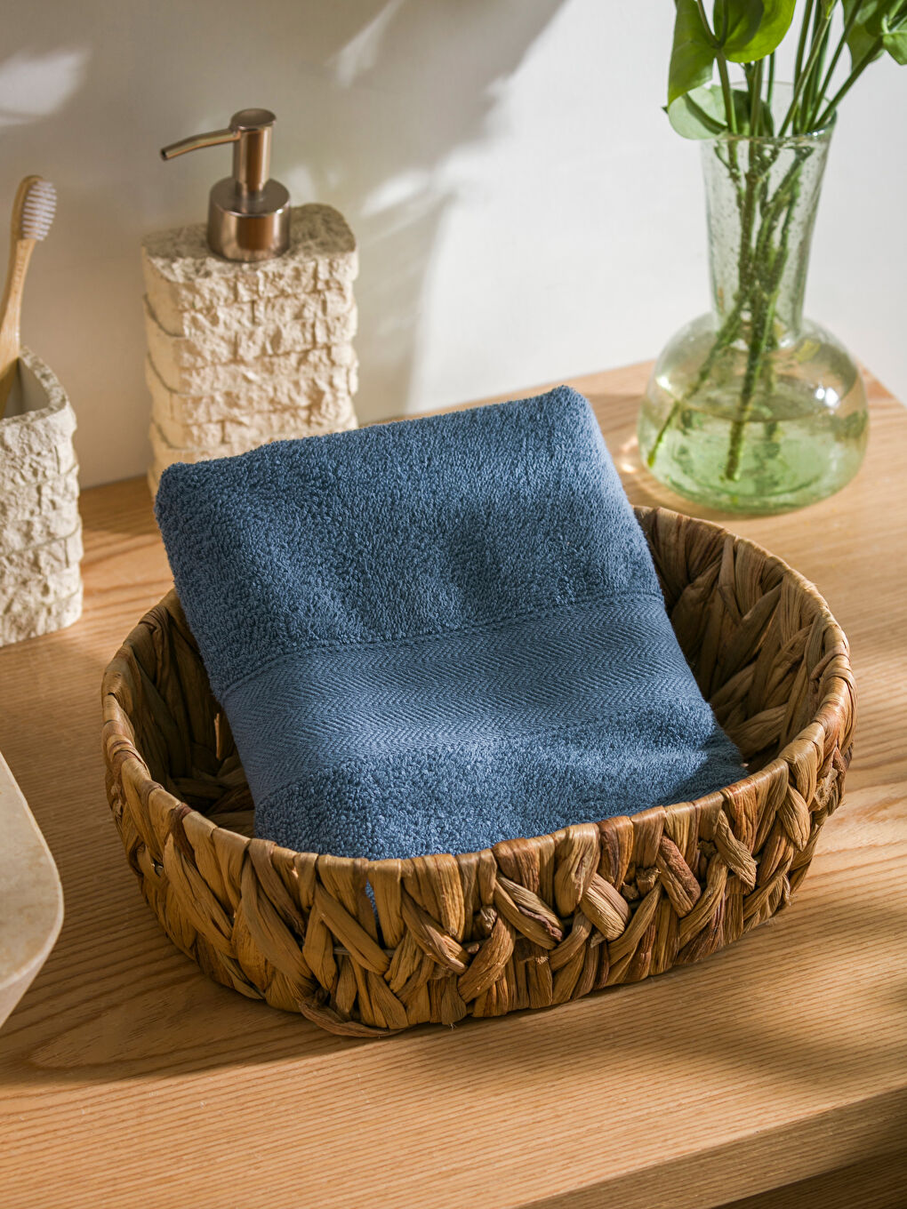 LCW HOME Cotton Face Towel 50x80 cm -W4HS51Z8-V52