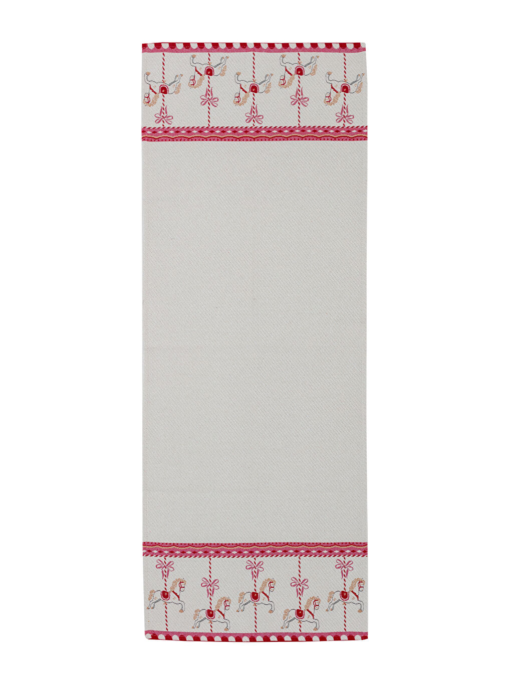 LCW HOME Açık Bej Nakışlı Runner 45x120 Cm - 4