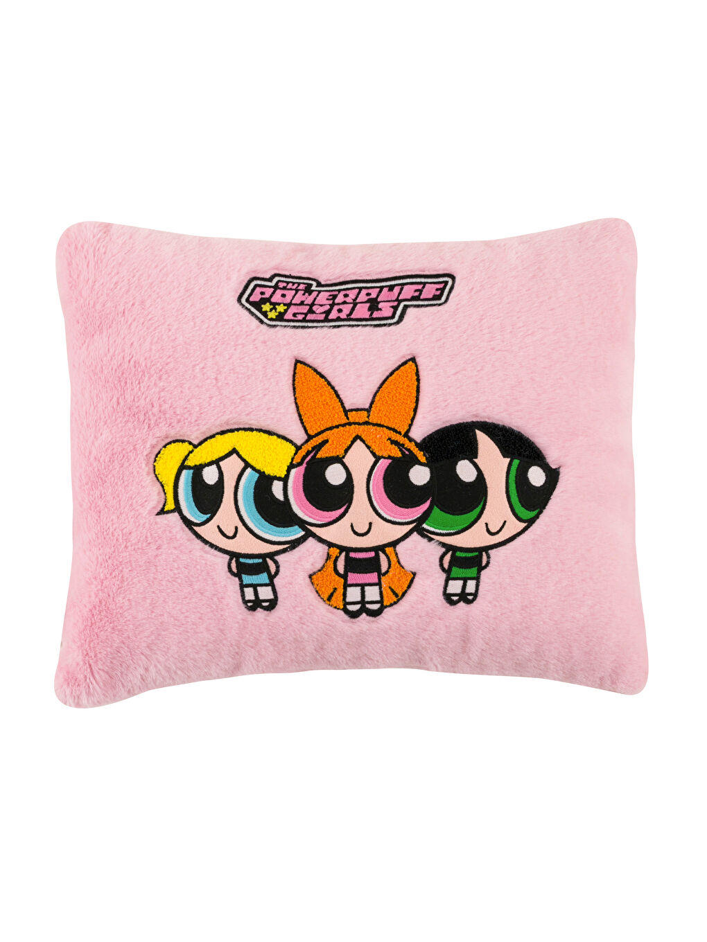 LCW HOME Pembe Powerpuff Girls Nakışlı Kırlent  35x45 Cm - 3