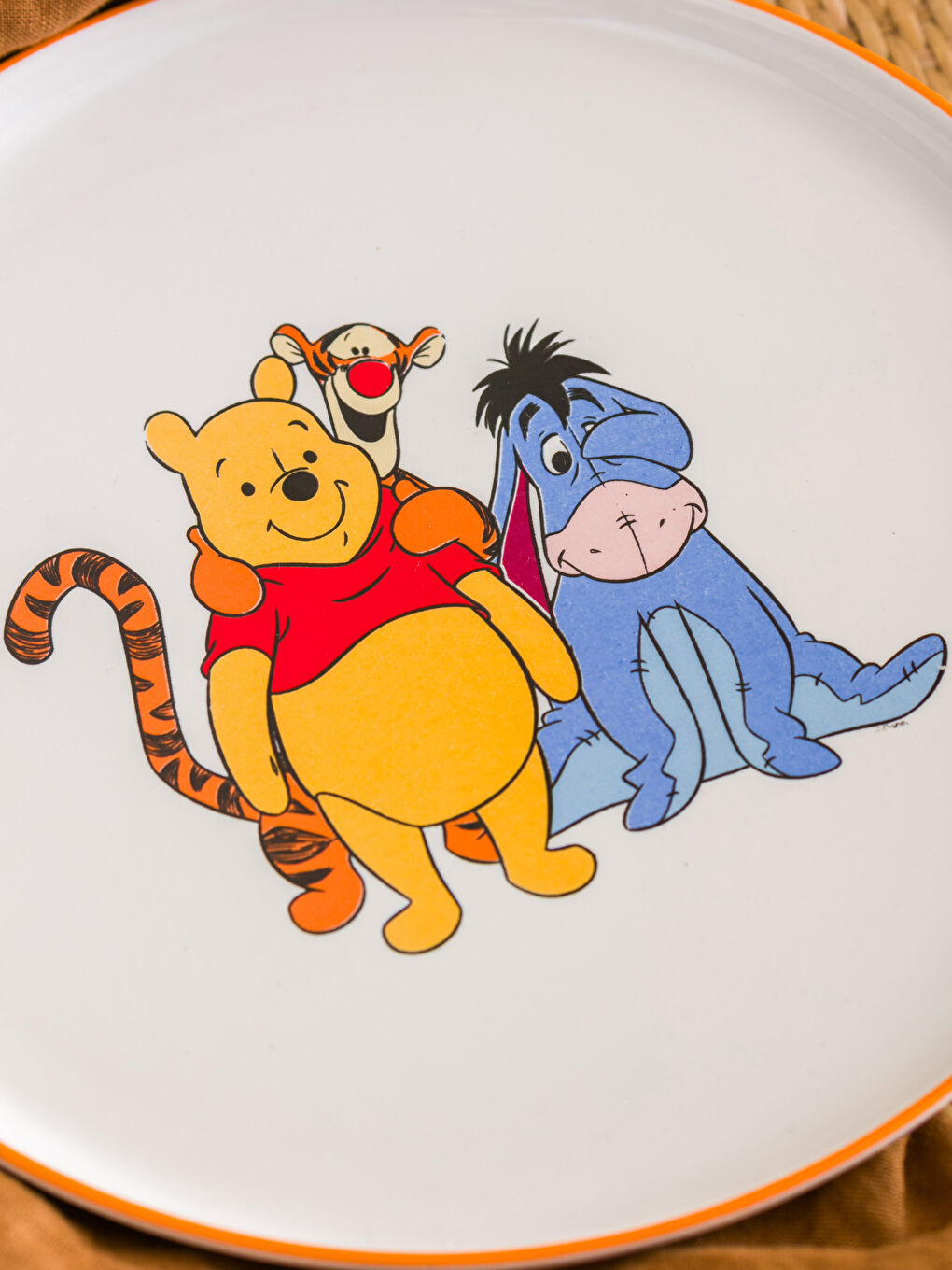 LCW HOME Karışık Winnie The Pooh Baskılı Seramik Pasta Tabağı 22 Cm - 2