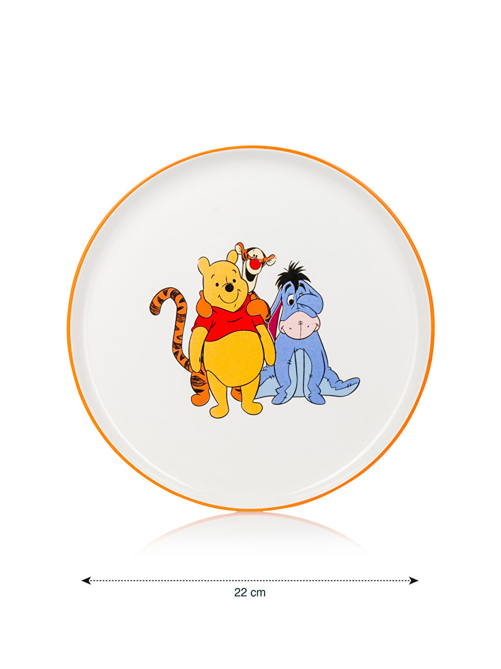 LCW HOME Karışık Winnie The Pooh Baskılı Seramik Pasta Tabağı 22 Cm - 3