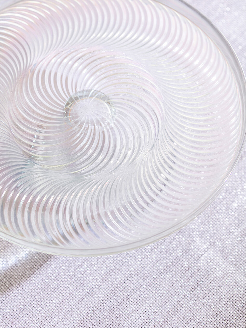 ფეხიანი შუშის ტორტის სადგამი 21 სმ-2