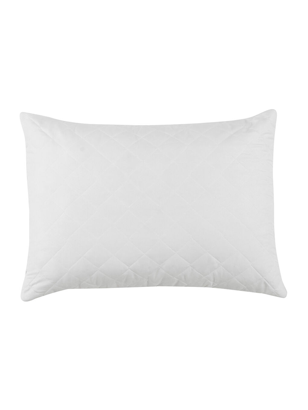 Beyaz Kapitone Desenli Yastık Alezi 50x70 cm-5