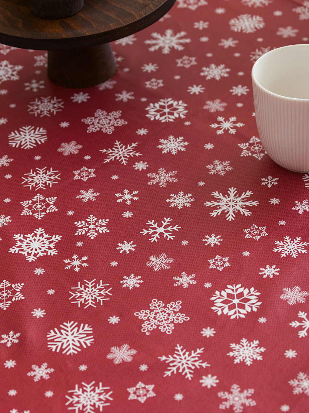 Karışık Yılbaşı Temalı Masa Örtüsü 140x180 cm-6