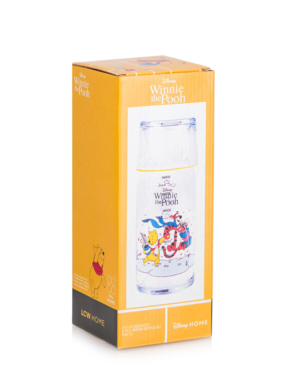 LCW HOME Karışık Winnie The Pooh Baskılı Cam Sürahi 700 Ml - 5