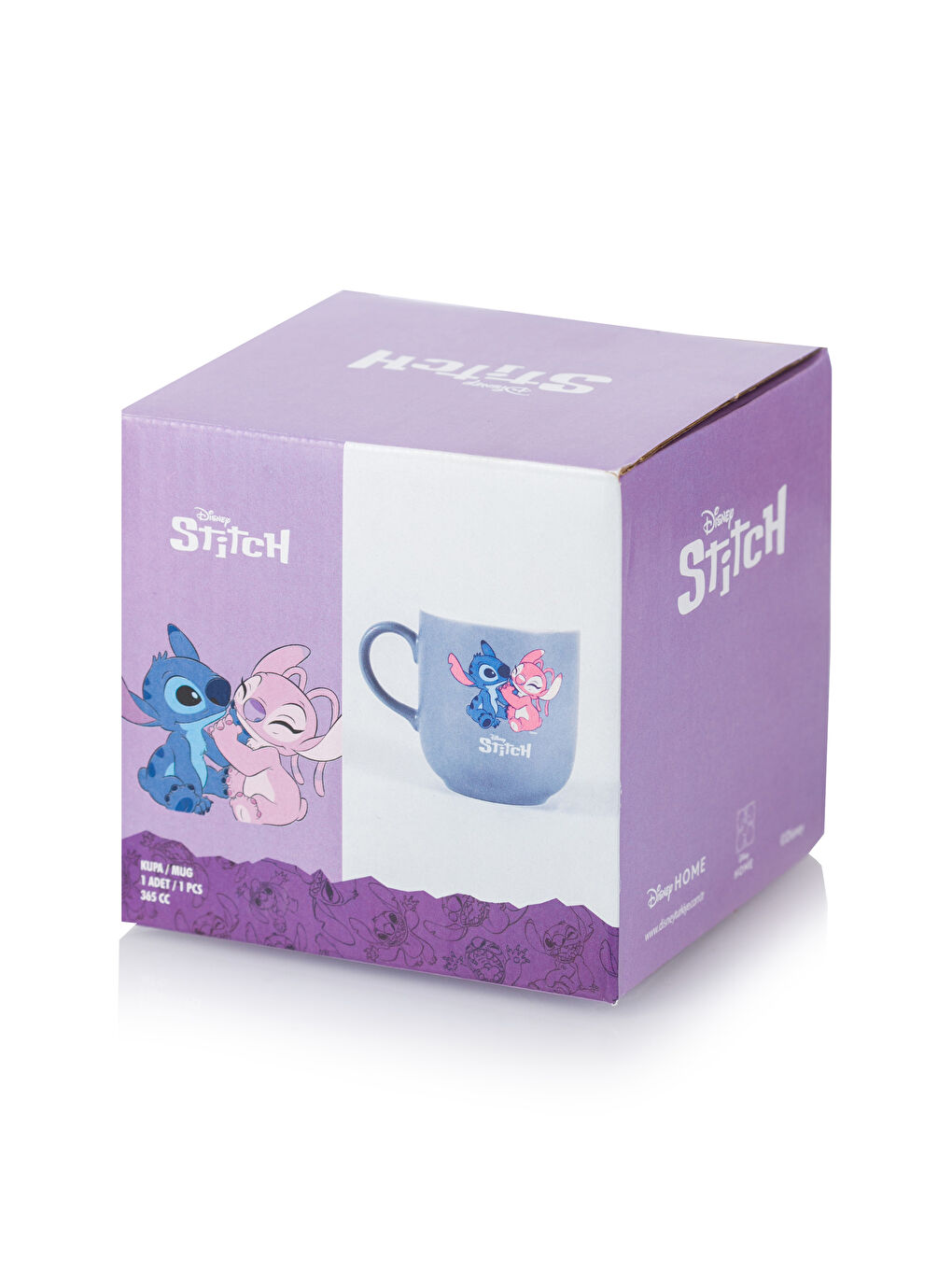 LCW HOME Karışık Lilo ve Stitch Baskılı Seramik Kupa 320 Ml - 3