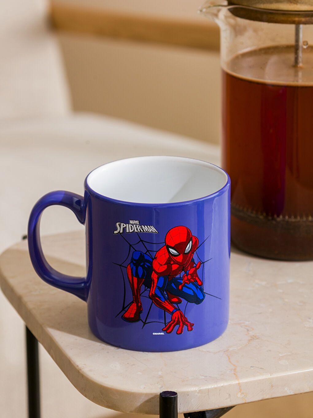 LCW HOME Karışık Baskılı Spiderman Baskılı Seramik Kupa 320 Ml - 1