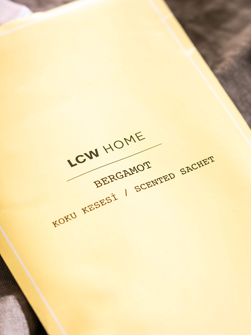 LCW HOME Sarı Bergamot Kokulu Koku Kesesi - 1