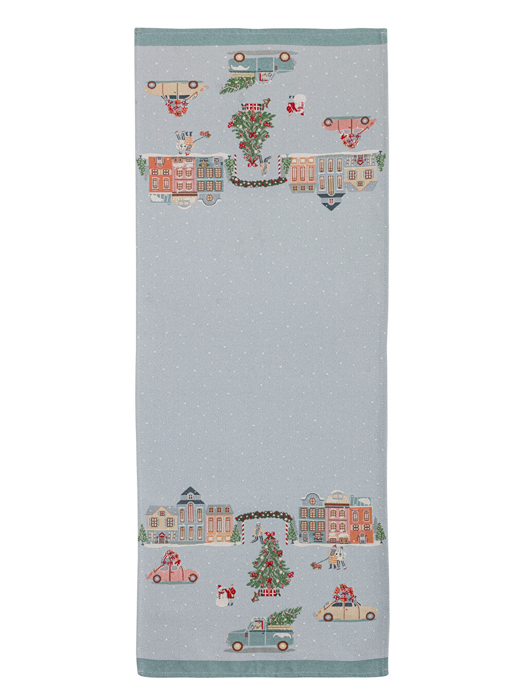 LCW HOME Karışık Baskılı Yılbaşı Temalı Runner 45x120 Cm - 4