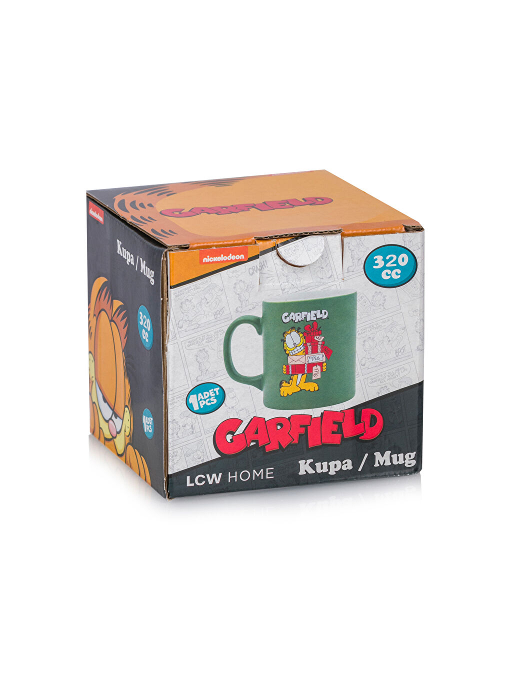 LCW HOME Karışık Garfield Baskılı Seramik Kupa 320 Ml - 3