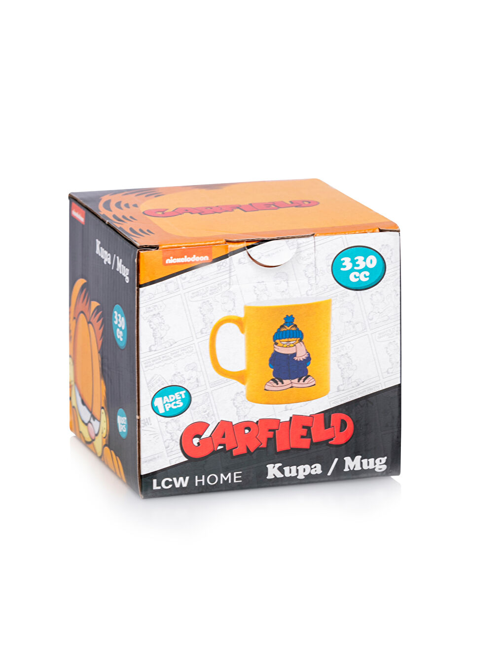 LCW HOME Karışık Garfield Baskılı Seramik Kupa 320 Ml - 3