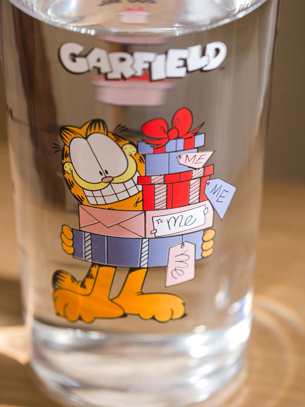 LCW HOME Karışık Garfield Baskılı Cam Bardak 500 Ml - 3