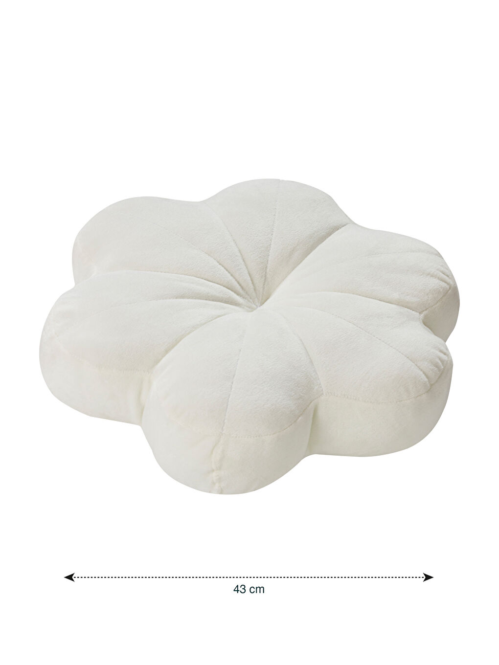 Bej Papatya Kırlent 38 cm-4