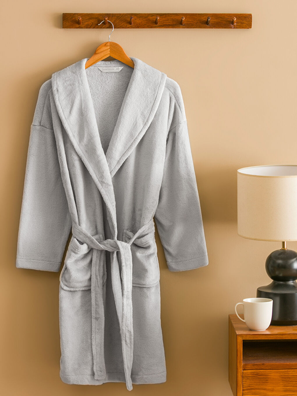 Robe de chambre GRIS Femme