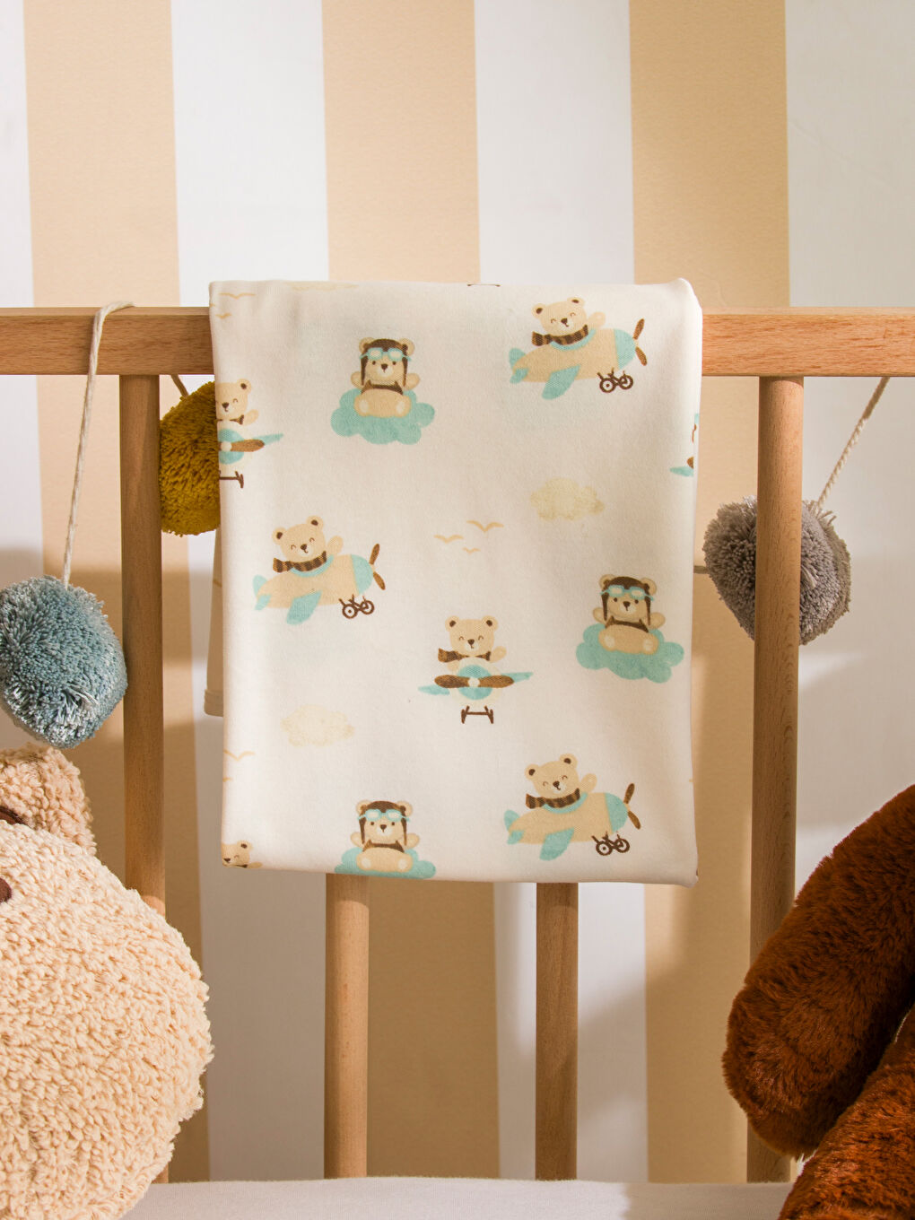 LCW baby Printed Baby Boys' Blanket 75x90 cm -W53980Z1-LRB
