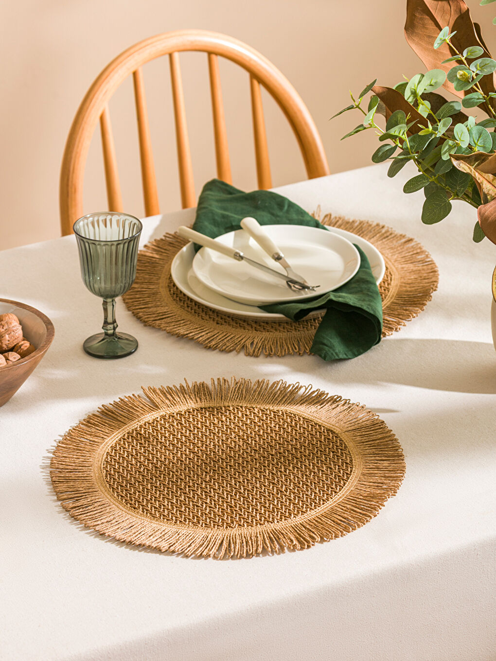 Wicker Underplate Set 2 Pack 40 cm