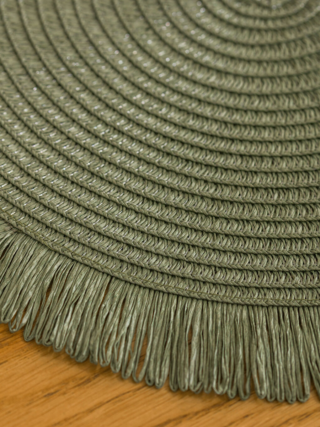 Yeşil Hasır Supla Seti 2'li 39 cm-2