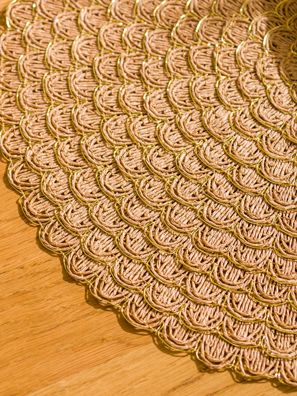 Wicker Underplate Set 2 Pack 38 cm-2