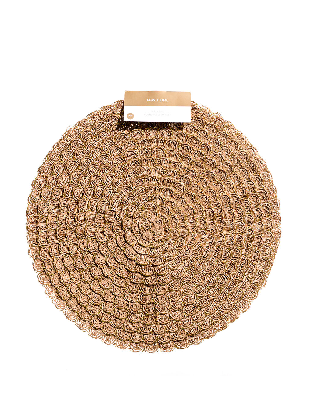 Wicker Underplate Set 2 Pack 38 cm-3