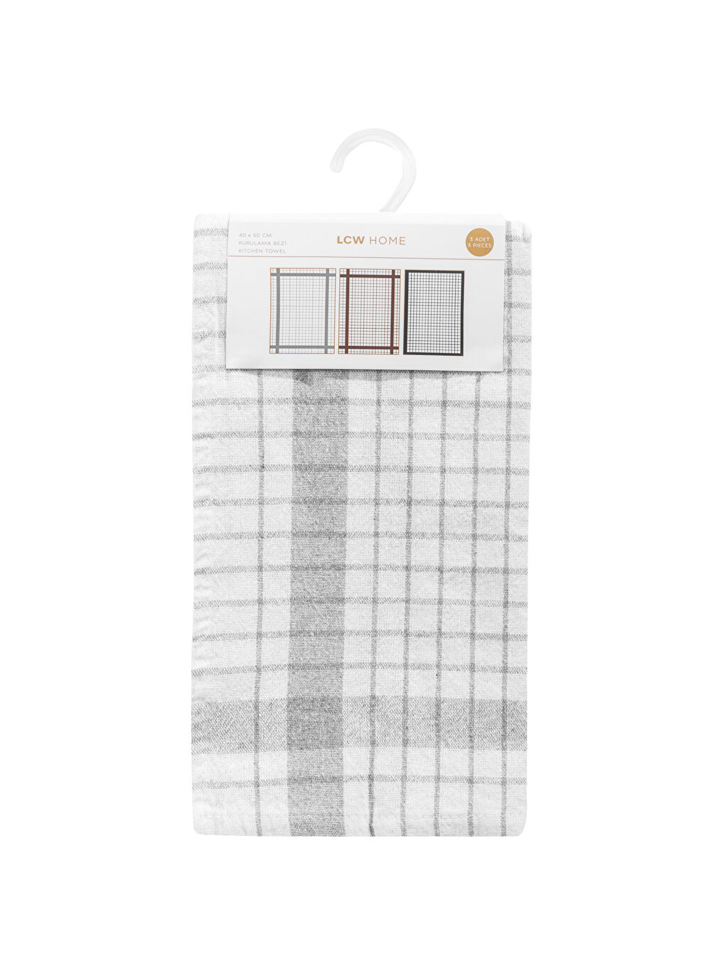 Printed Tea Towel 3-pack 40x50 cm-3