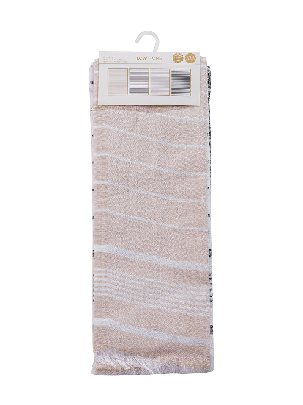 LCW HOME Embroidered Tea Towel 3-pack 40x50 cm -W55905Z8-F9C